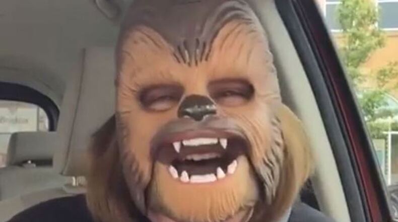 Candace Payne, a.k.a. 'Chewbacca mom'