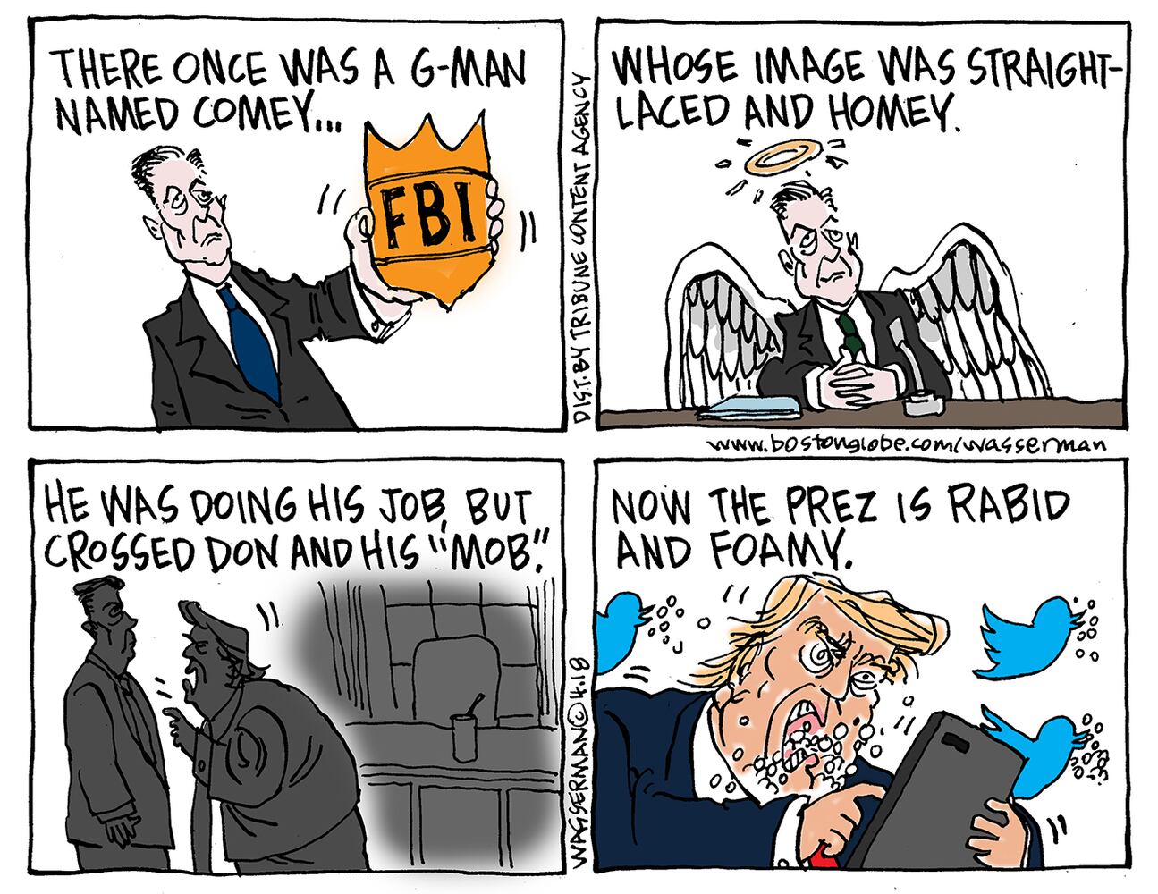Week in cartoons: Robert Mueller, Syria and more