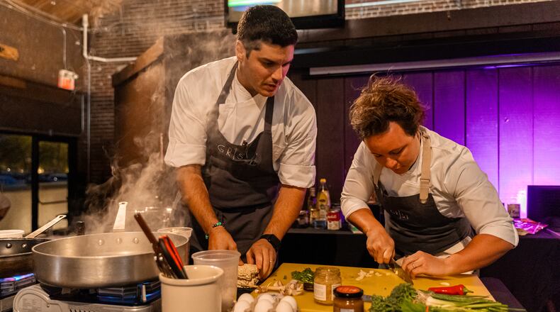 Miami Valley Meals’ Diced in Dayton competition is back this fall highlighting the creativity of local chefs as they prepare a dish using a box of mystery ingredients (PHOTO CREDIT: JORDAN LYNN FRESHOUR).