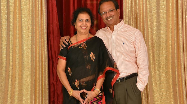 Jayashri and Ratna Palakodeti, M.D., of Beavercreek. CONTRIBUTED