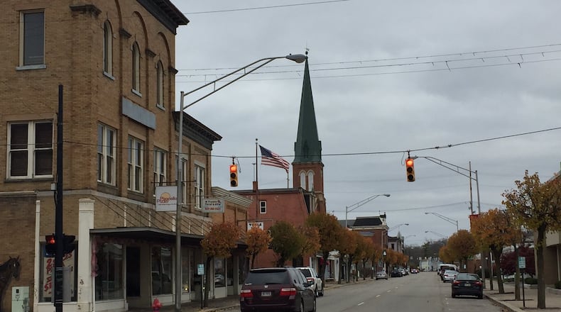 Franklin officials have placed a six-month moratorium on downtown development projects so that it can take its time to review a number of studies from consultants that are expected to be received in the next few months. Development projects already approved will not be affected by the moratorium. The city is looking at possible ways to redevelop its frontage along the Great Miami River. ED RICHTER/STAFF