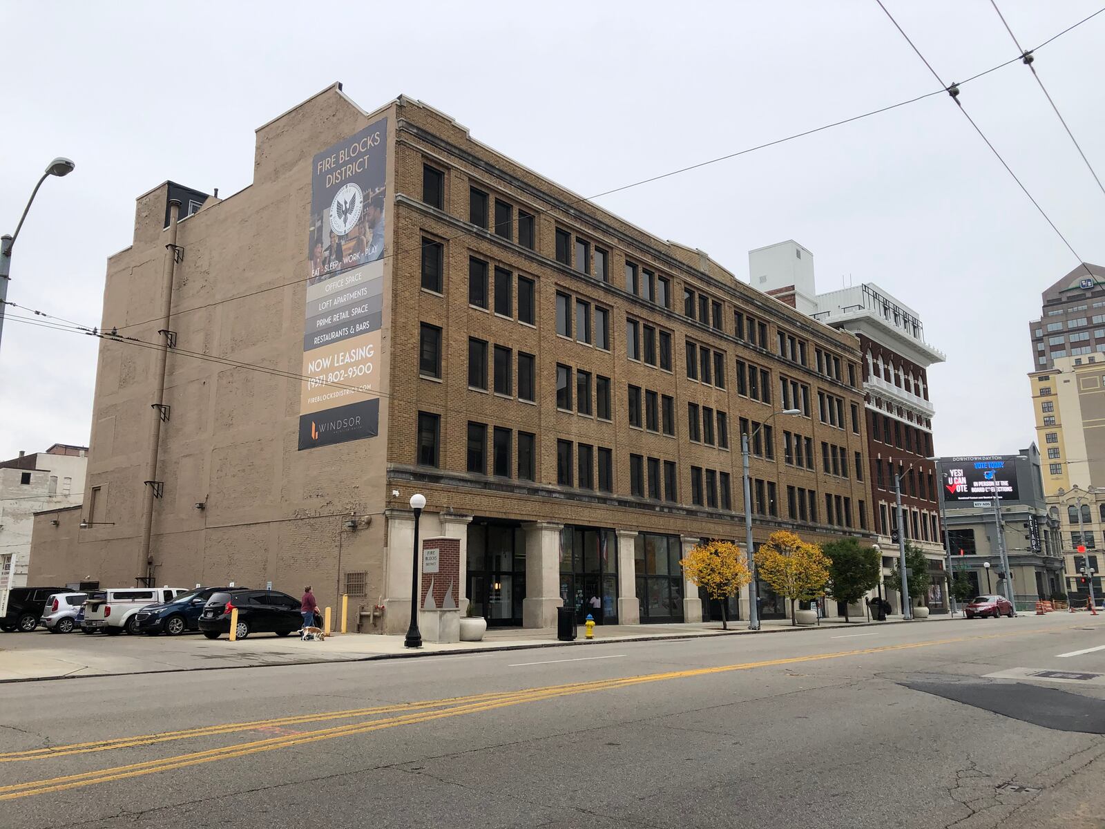 The 124 building on the 100 block of East Third Street in the Fire Blocks District. CORNELIUS FROLIK / STAFF