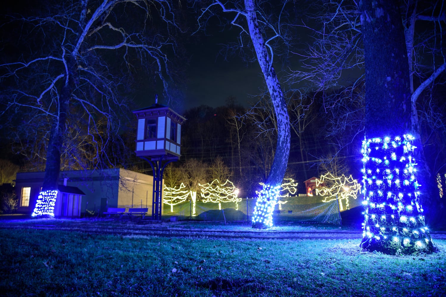 PHOTOS: Carillon Historical Park decked out in holiday lights for A Carillon Christmas