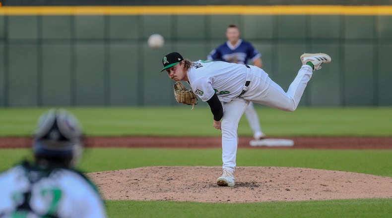 The Dayton Dragons played the West Michigan Whitecaps on Tuesday, April 22 at Day Air Ballpark. Michael Cooper/STAFF
