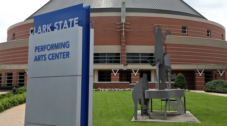 Clark County Public Library cardholders will be able to attend shows at the Clark State Performing Arts Center this upcoming season through the new Stage for All program. BILL LACKEY/STAFF