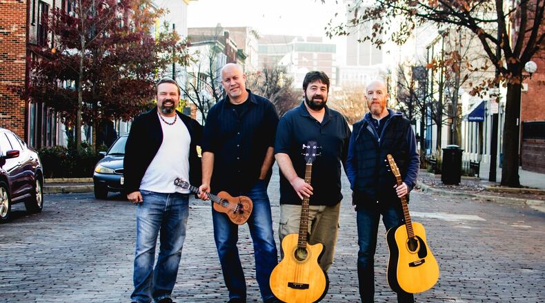 Nasty Bingo, (left to right) Matt Byanski, Steve Phelps, Ron White and Brian “Red” Baumgardner.