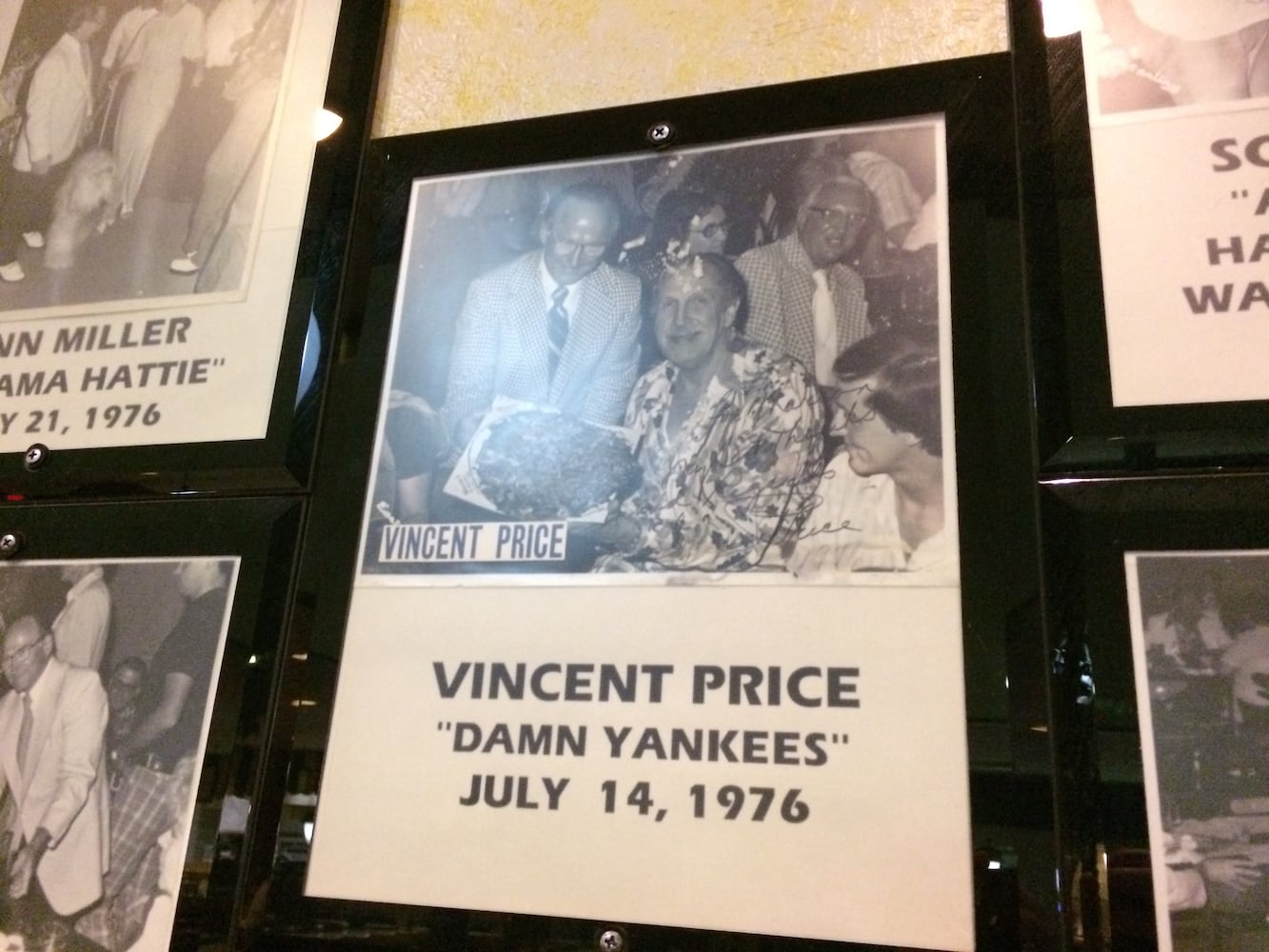Famous faces at Marion's Piazza