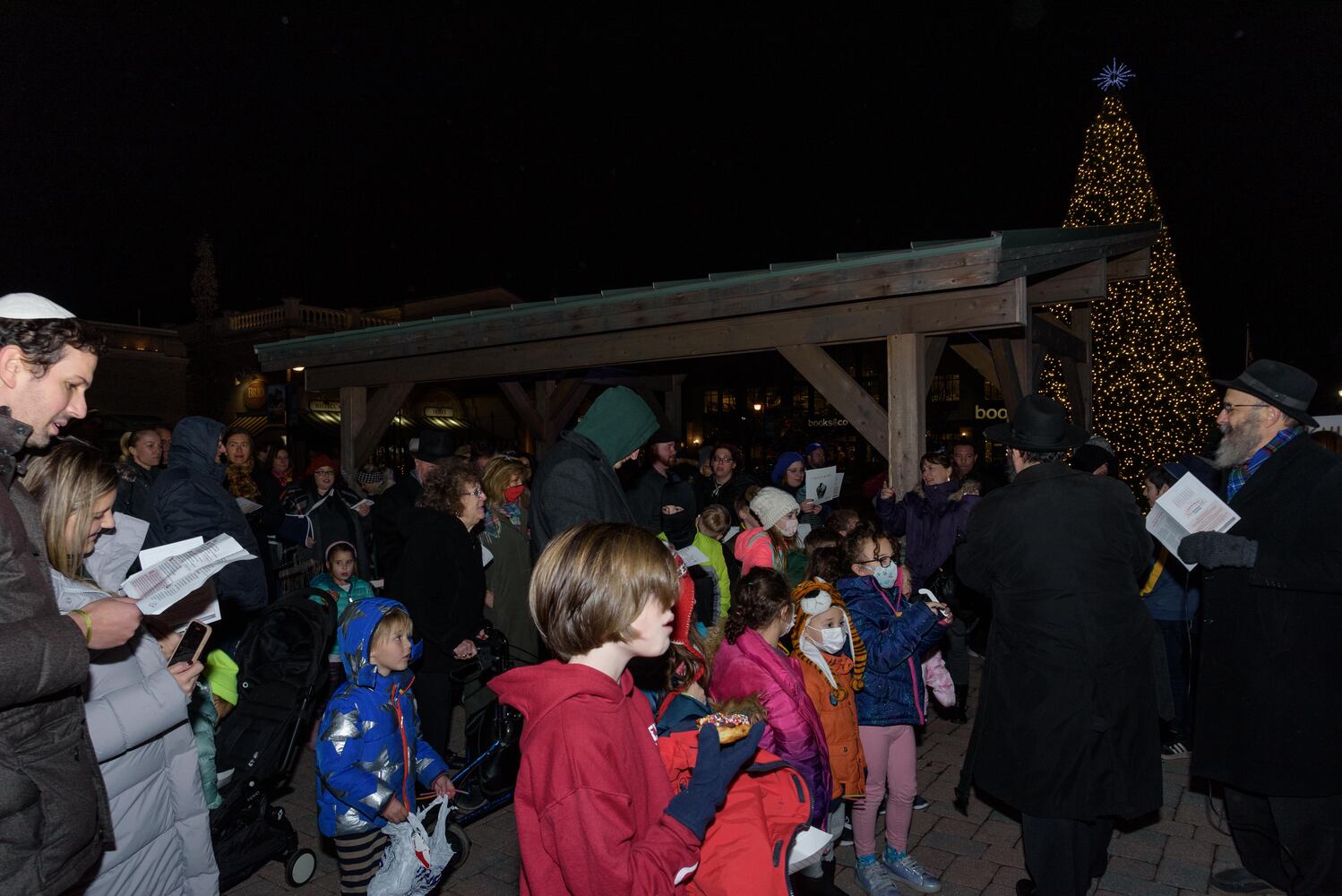 PHOTOS: Chabad of Greater Dayton’s Grand Menorah Lighting at The Greene