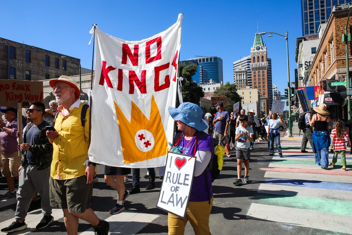 US Protests California