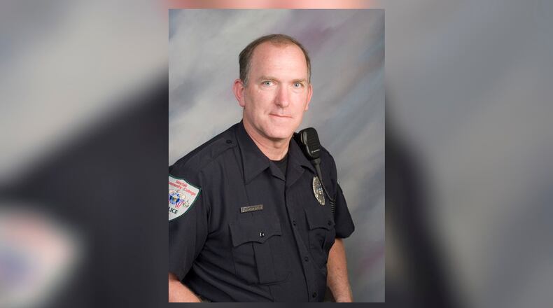 Tom McMurtry, U.S. Army Special Forces (retired), currently a police officer at Sinclair Community College (part-time). (CONTRIBUTED)