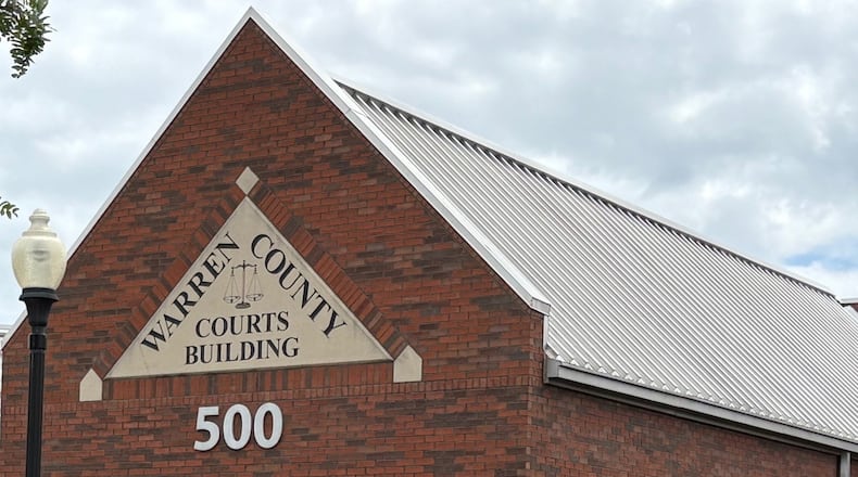 The Warren County courts building houses Warren County Common Pleas Court. JEN BALDUF/STAFF