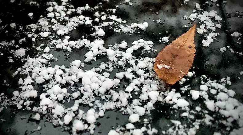 November got off to a frosty start, with many in the Miami Valley waking up to frost and chilly temperatures. MARSHALL GORBY / STAFF