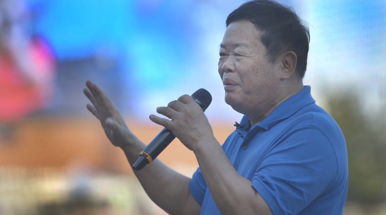 A shot of Fuyao Global founder Cho Tak Wong, from the locally made documentary “American Factory.” CONTRIBUTED