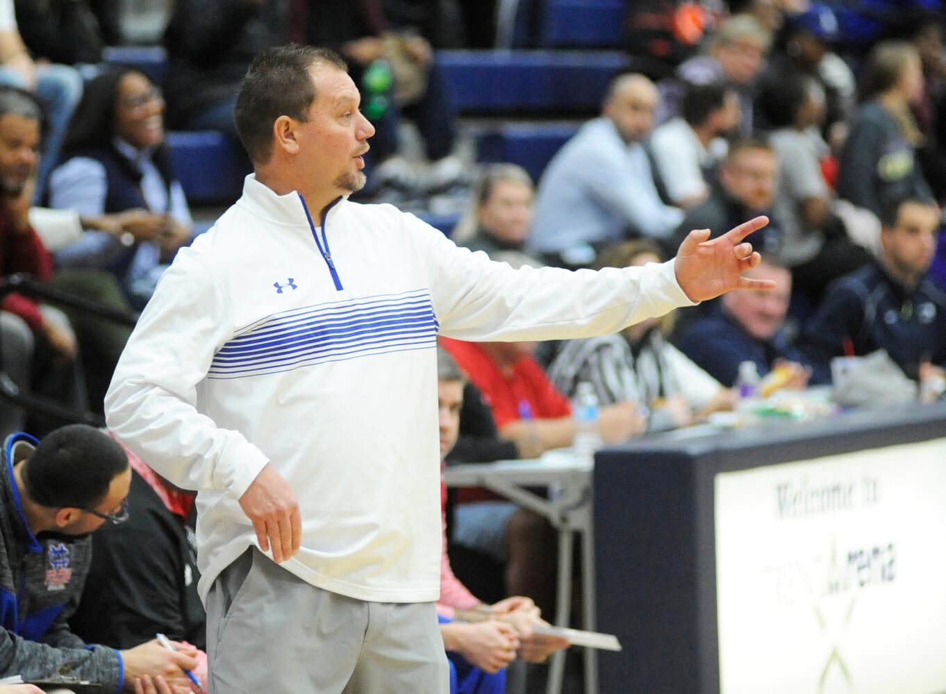 PHOTOS: Thurgood Marshall vs. Clinton-Massie boys basketball