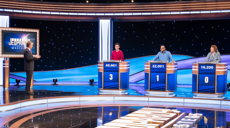 JEOPARDY! MASTERS - ÒSemifinals 3 & 4Ó  - The ÒJeopardy! MastersÓ semifinal rounds continue with Amy Schneider, James Holzhauer, Victoria Groce and Yogesh Raut competing for their place in the championship game and the chance to claim the $500,000 grand prize. MONDAY, MAY 20 (8:00-9:00 p.m. EDT) on ABC. (Disney/Eric McCandless) 
KEN JENNINGS, JAMES HOLZHAUER, YOGESH RAUT, AMY SCHNEIDER