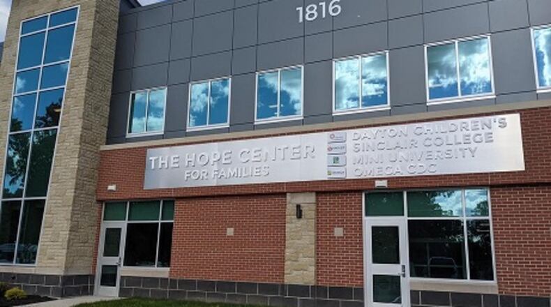 The Hope Center for Families serves those in Northwest Dayton and the surrounding area. CONTRIBUTED