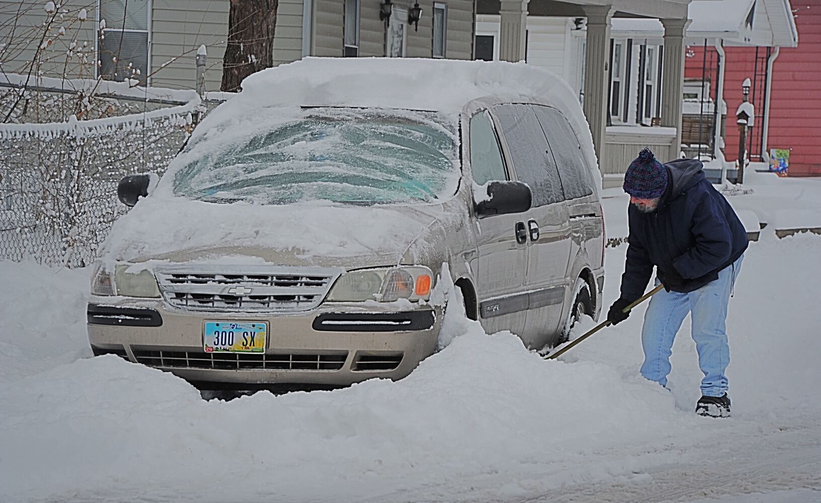 PHOTOS: Winter storm hits Miami Valley