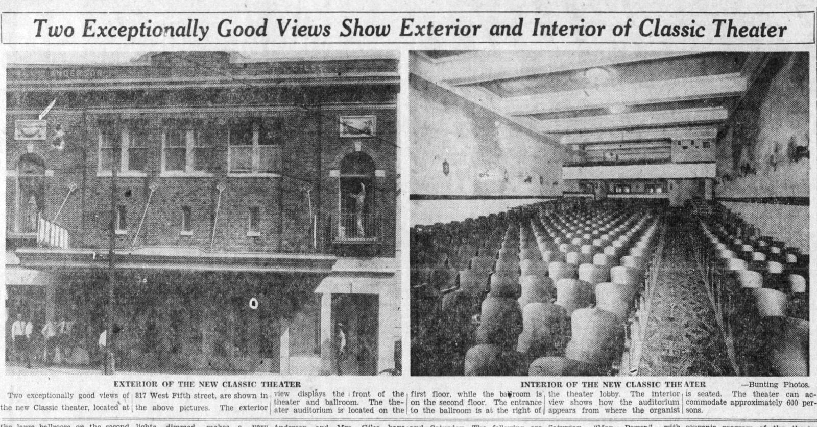 The Classic theater in Dayton. DAYTON DAILY NEWS ARCHIVES
