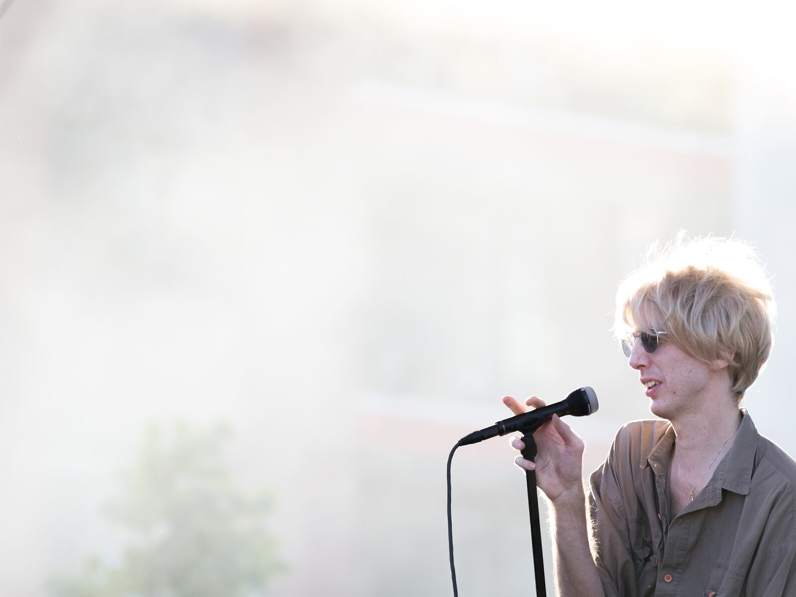 Bradford Cox, lead singer of Deerhunter, performs at the Masquerade's Wrecking Ball in Atlanta, Saturday, Aug. 13, 2016. BRANDEN CAMP/SPECIAL