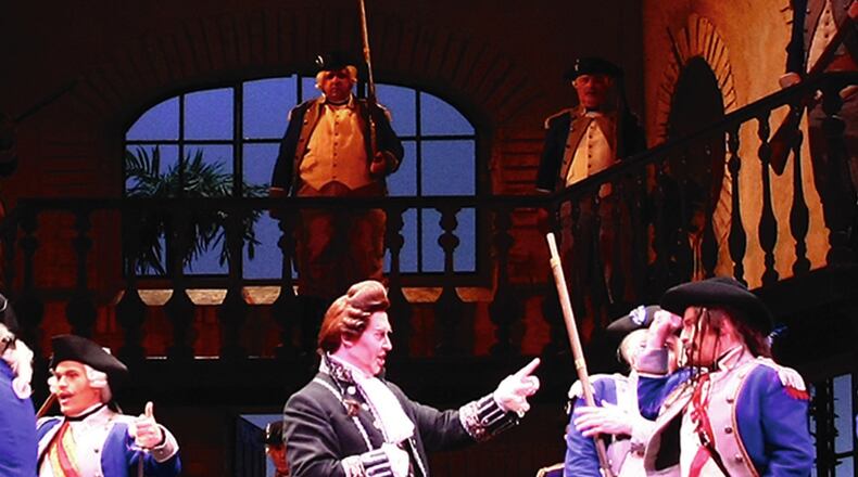 Dayton Opera and Dayton Philharmonic Orchestra present The Barber of Seville, featuring music by Gioachino Rossini and libretto by Cesare Sterbini, at the Schuster Center in Dayton on Friday and Sunday, March 2 and 4. CONTRIBUTED