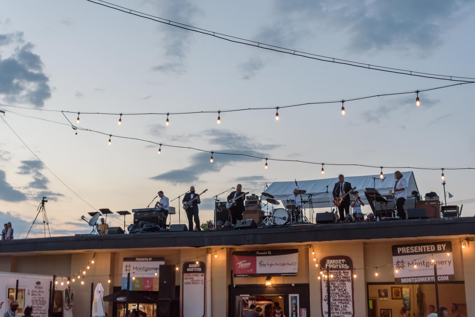Come Together, a rooftop tribute to The Beatles performed by musicians in Dayton area bands was held on Friday, Aug. 19 and Saturday, Aug. 20, 2022 at Yellow Cab Tavern in downtown Dayton. TOM GILLIAM / CONTRIBUTING PHOTOGRAPHER