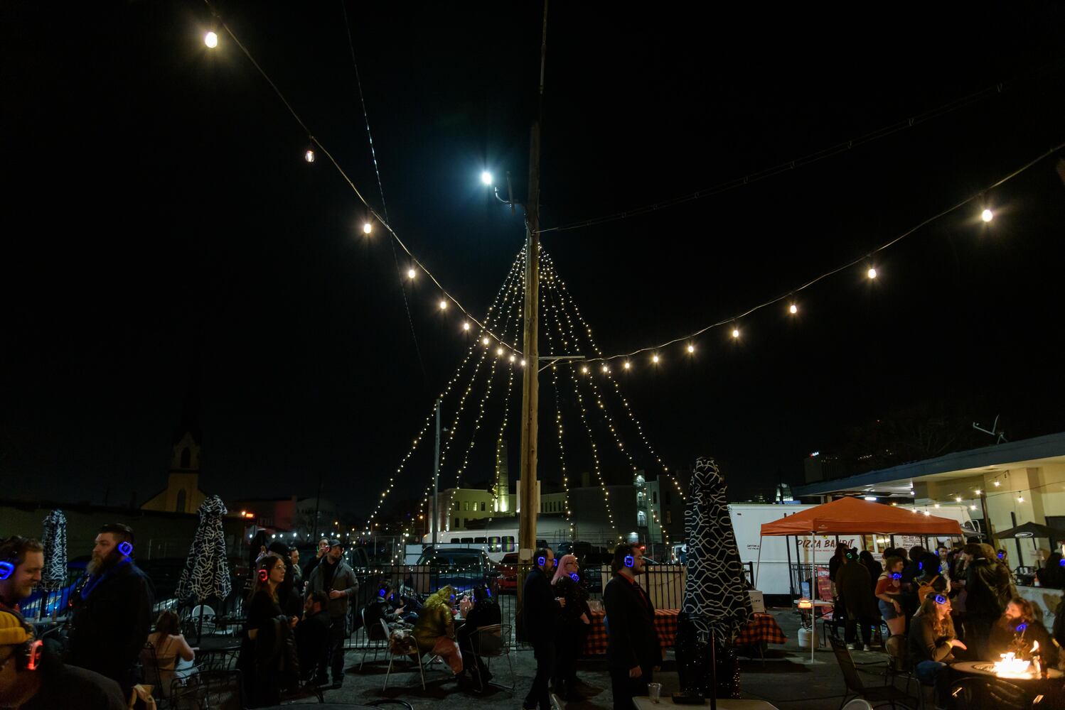 PHOTOS: Did we spot you at Dayton's New Year's Eve Ball Drop and Silent Disco at Yellow Cab Tavern?