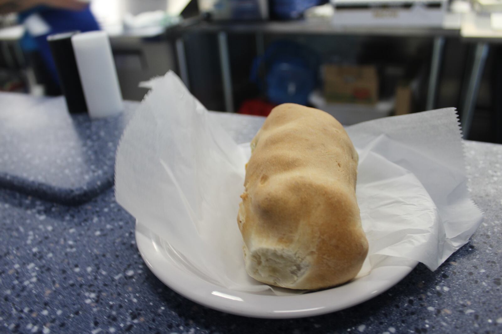 Oregon District resident Guy Fragmin sales West Virginia-style pepperoni rolls at 416 Diner.