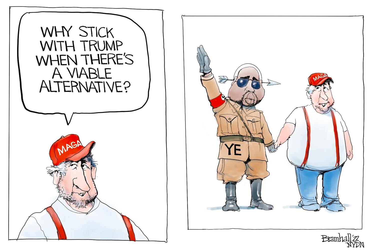 WEEK IN CARTOONS: Dinner with Trump, World Cup and more