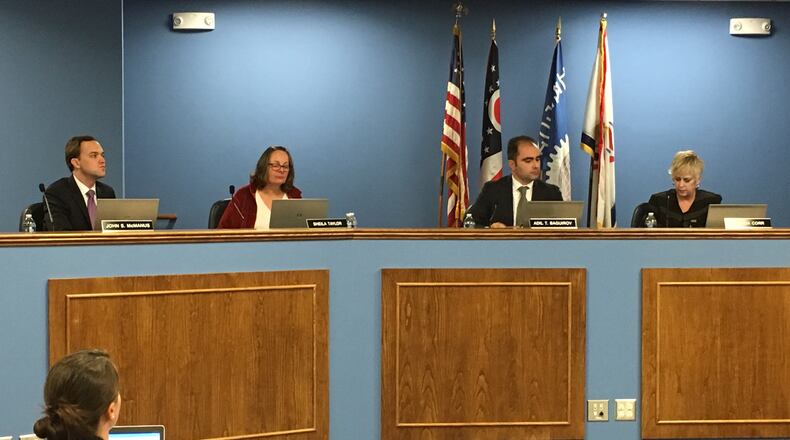 The Dayton school board is scheduled to act on layoffs at Thursday’s board meeting. JEREMY KELLEY / STAFF