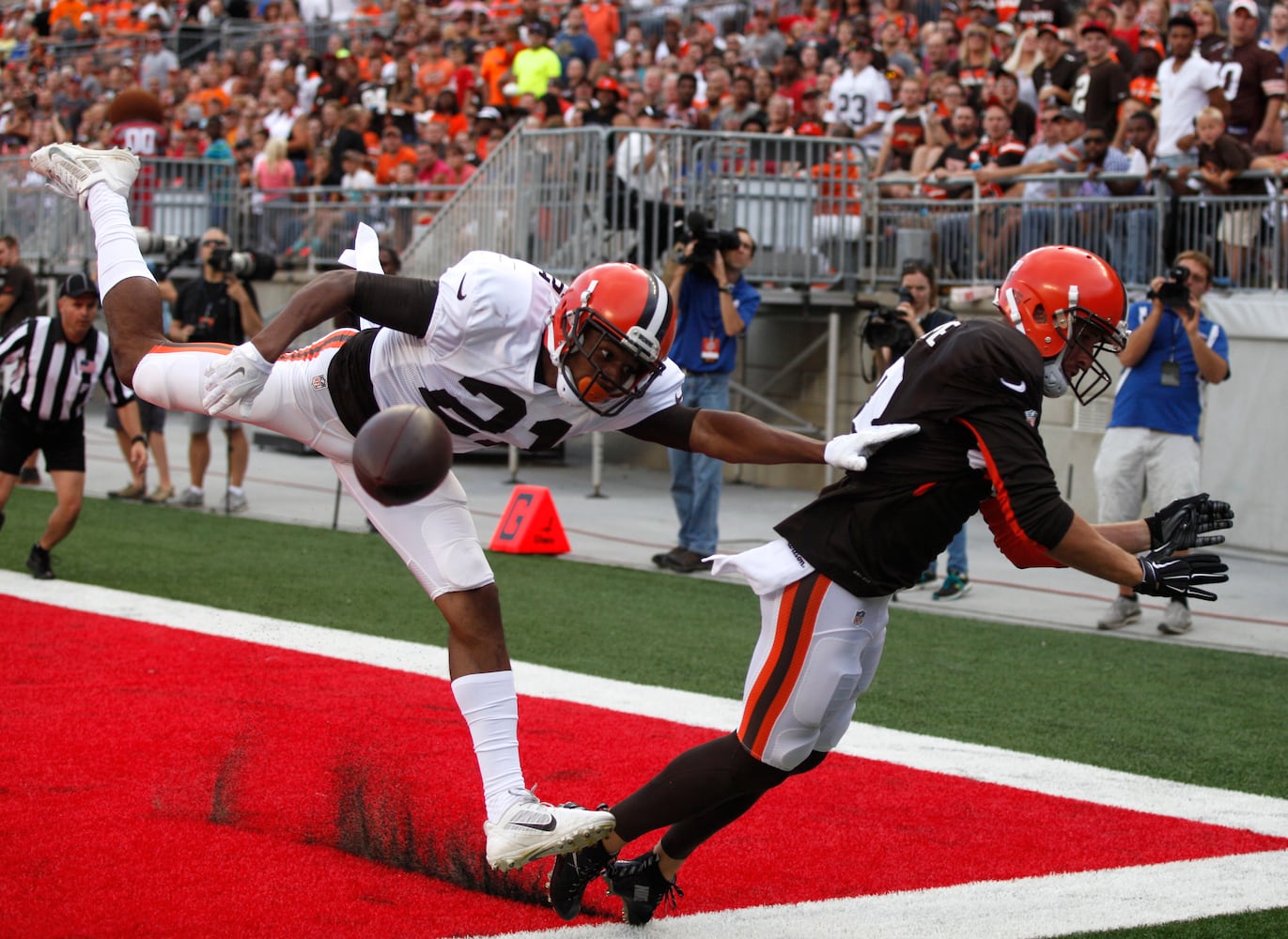 Browns scrimmage at OSU