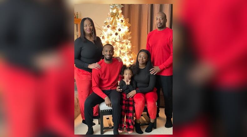 The Davis Family: (left to right) Gerie (mom), Amari, Jaya (niece), TaRae (Amari’s sister and Jaya’s mom); Lamar Davis Sr. (dad). CONTRIBUTED