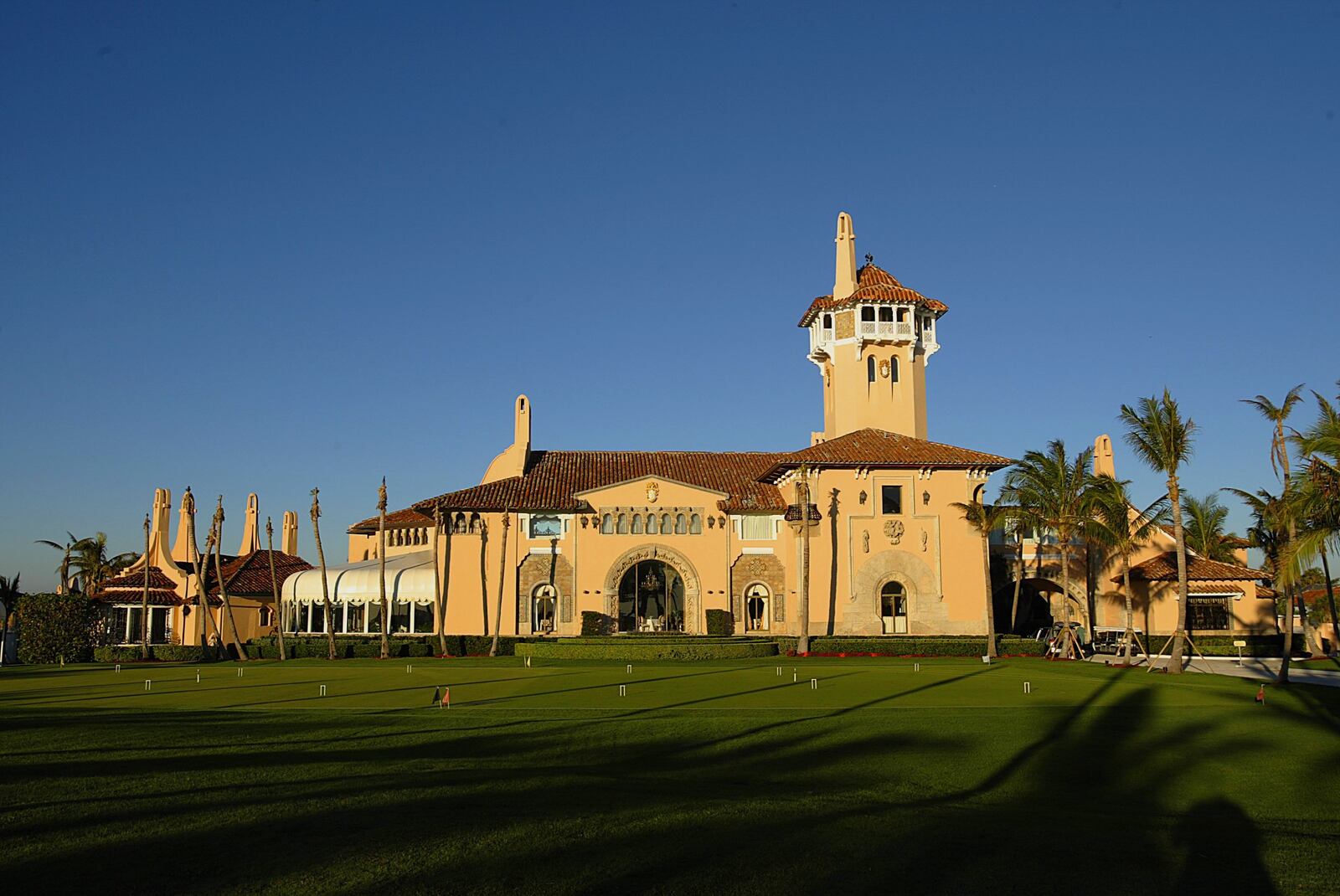 The interior and exterior of Donald Trump's Palm Beach Island home Mar-A-Lago. (Damon Higgins/The Palm Beach Post)