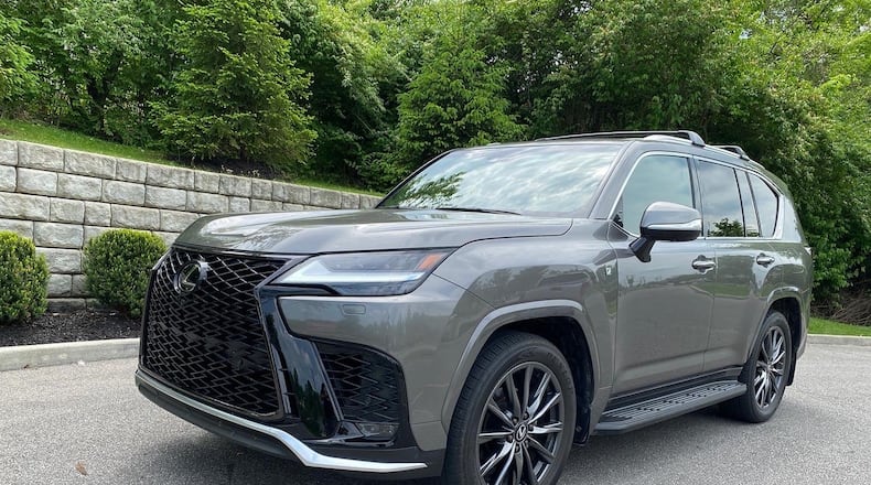 With the F-Sport appearance package, the new-look Lexus LX 600 has impressive aesthetics. Contributed by Jimmy Dinsmore