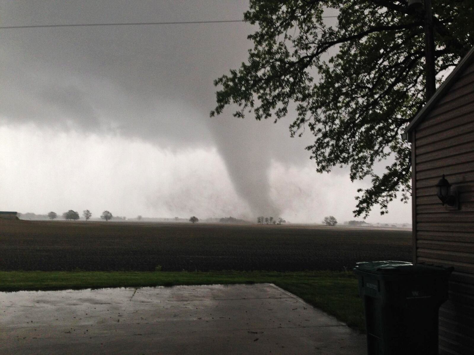 Cedarville area tornado submitted photo Ben Supplee