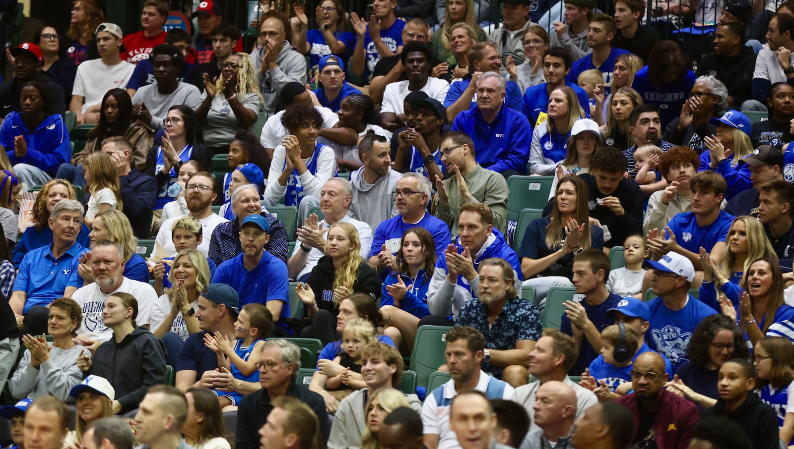 Miami's Marcus Allen shoots against Brigham Young in the first round of the ESPN Events Invitational at State Farm Field House in Kissimmee, Fla., on Thursday, Nov. 27, 2025. David Jablonski/Staff