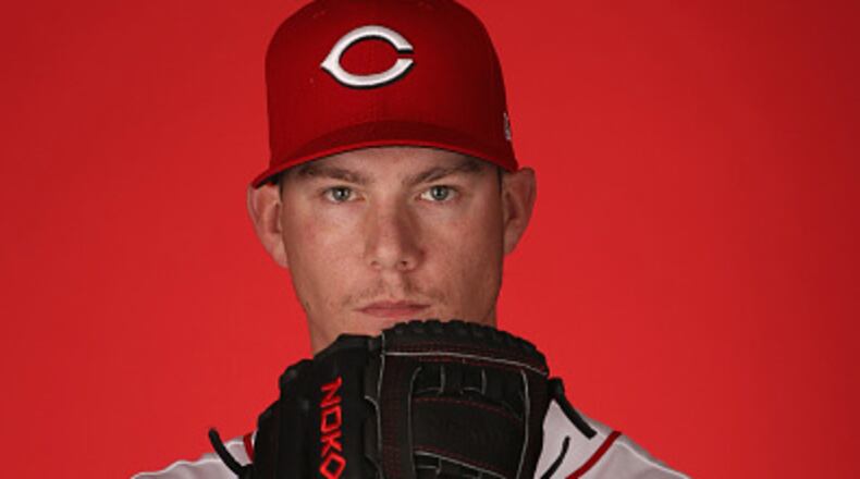 The Cincinnati Reds recalled pitcher Austin Brice from Triple-A Louisville on Thursday. (Photo by Christian Petersen/Getty Images)