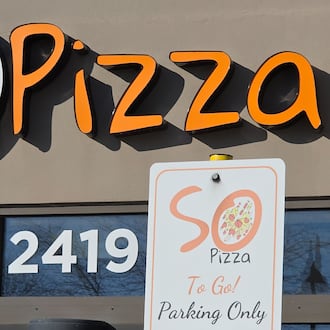 So Pizza, located on Miamisburg Centerville Road near the Dayton Mall, announced its final day of operation will be Saturday. BRYANT BILLING / STAFF