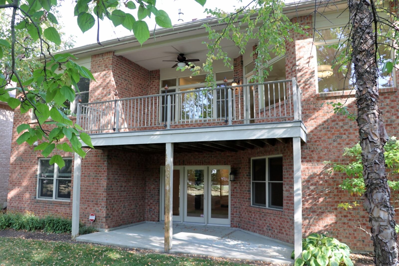Listed for $575,000 by Coldwell Banker Heritage, the brick patio home at 892 Eagle Run Drive in Centerville has about 2,951 square feet of living space. The property is off the main roadway with additional nearby visitor’s parking. A canopy of trees and raised garden beds offer additional backyard privacy as the home has a covered concrete patio and a covered composite balcony deck. CONTRIBUTED