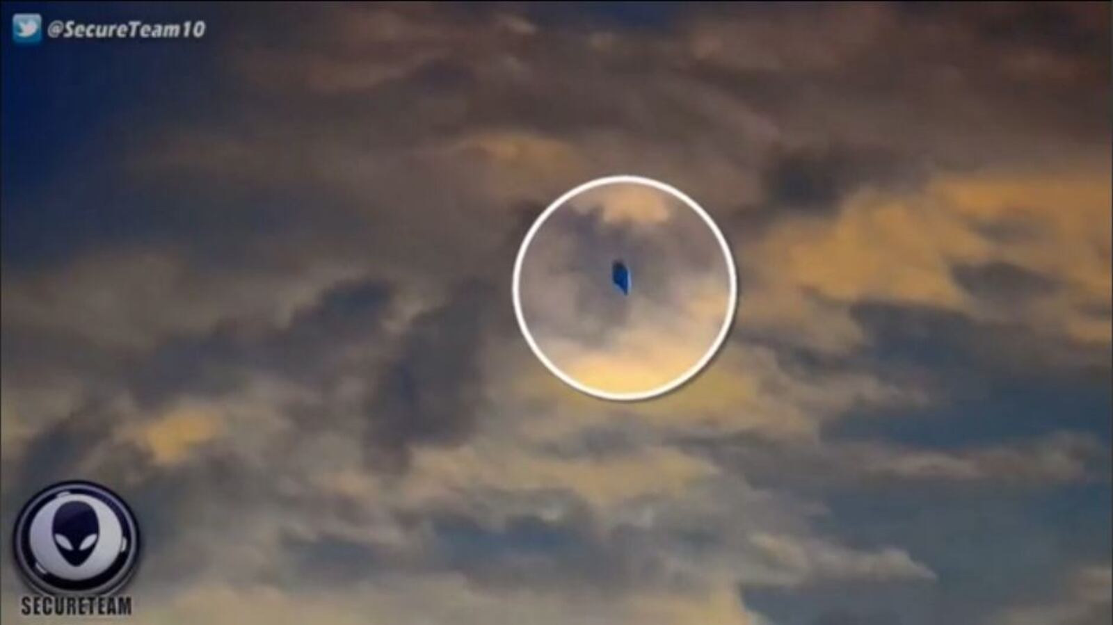 YouTube video has users questioning object seen near WPAFB. Contributed photo from YouTube