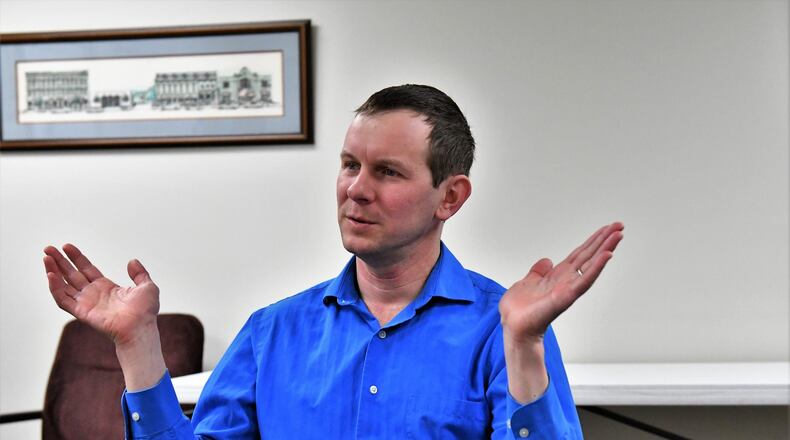 John Donnelly of Troy talks about his upcoming journey as part of the Mercy Ships project. CONTRIBUTED.