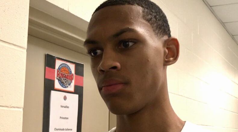 Cincinnati Princeton guard/forward Darius Bazley has committed to Ohio State. PHOTO: Marcus Hartman, staff