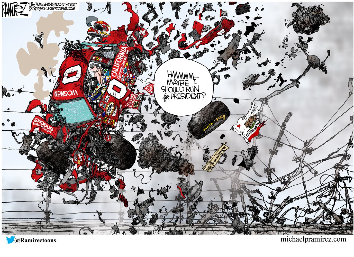 CARTOONS: Michael Ramirez, July 22, 2023