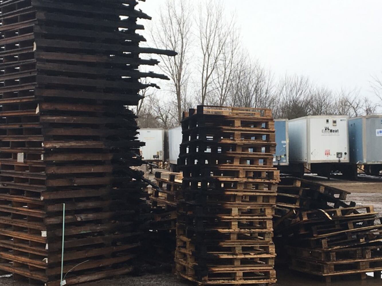 PHOTOS: Flames seen in BDL Supply fire in South Charleston