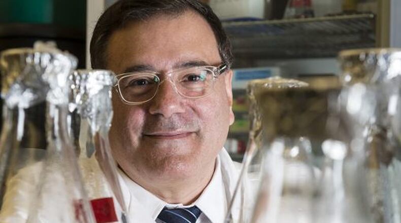 Julián Gómez-Cambronero, a WSU professor of biochemistry and molecular biology, died Nov. 12.
