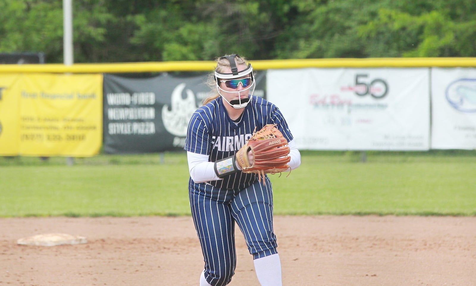 Jaylin Turner pitches a no-hitter for Fairmont in a Division I district final against Fairfield in Centerville May 22, 2025.