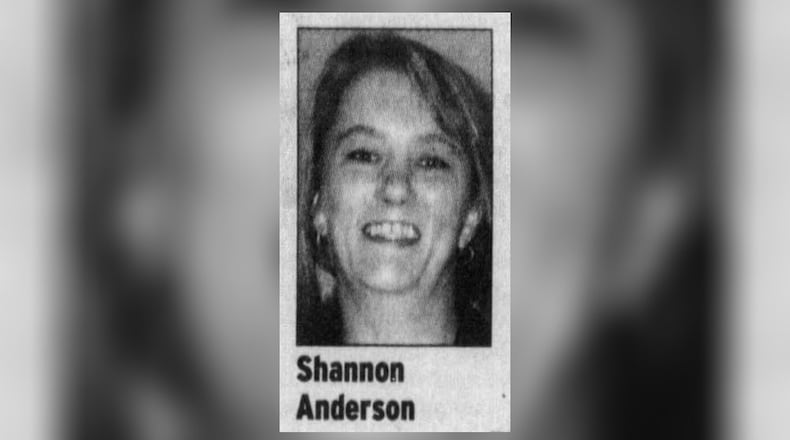 Shannon Anderson was reported missing in 2001. DAYTON DAILY NEWS ARCHIVES