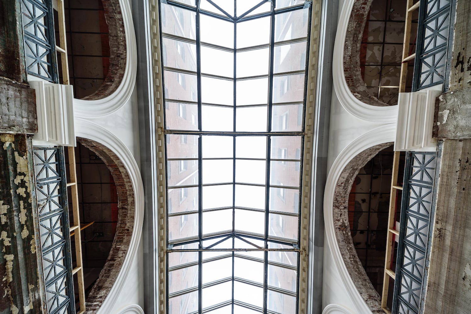 PHOTOS: Construction progresses on Phase 2 of the Dayton Arcade's North Arcade