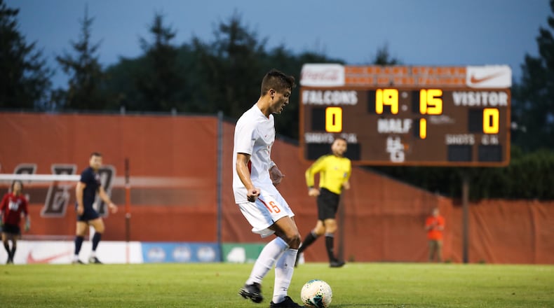 Jacob Erlandson plays for Bowling Green. Photo by Mallory Hiser, BGSU Athletics.