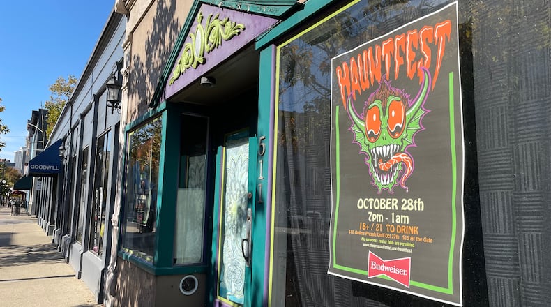 The Oregon District’s 37th annual Hauntfest returns from 7 p.m. to 1 a.m. Saturday, Oct. 28 on East Fifth Street in Dayton. NATALIE JONES/STAFF