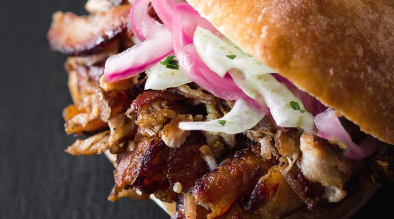 Piada Italian Street Food recently released The Porchetta Sandwich as part of its new seasonal menu. It's filled with slow roasted porchetta, a cut of premium pork seasoned with Tuscan spices - porcini, rosemary, garlic and pepper, layered on a rustic Italian roll with basil aioli, pickled red onion and fennel and served alongside Rosemary Parmesan Kettle Chips. CONTRIBUTED